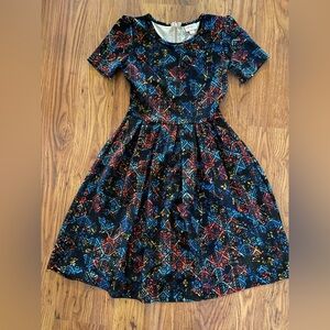 Lularoe short sleeve a line Amelia dress